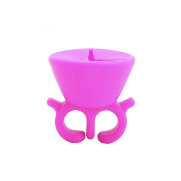 حامل مناكير أظافر يوضع على اليد ملون