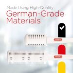 ⁦تيتانيا مشط شعر بموس لإزالة شعر الرأس الزائد بصوره آمنه⁩ - الصورة ⁦8⁩