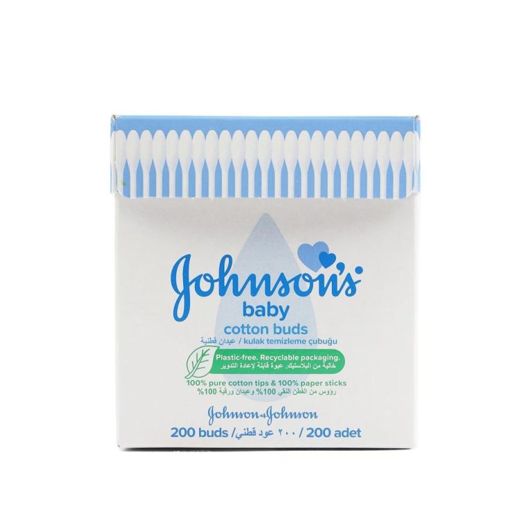 عيدان قطنية للأطفال للتنظيف