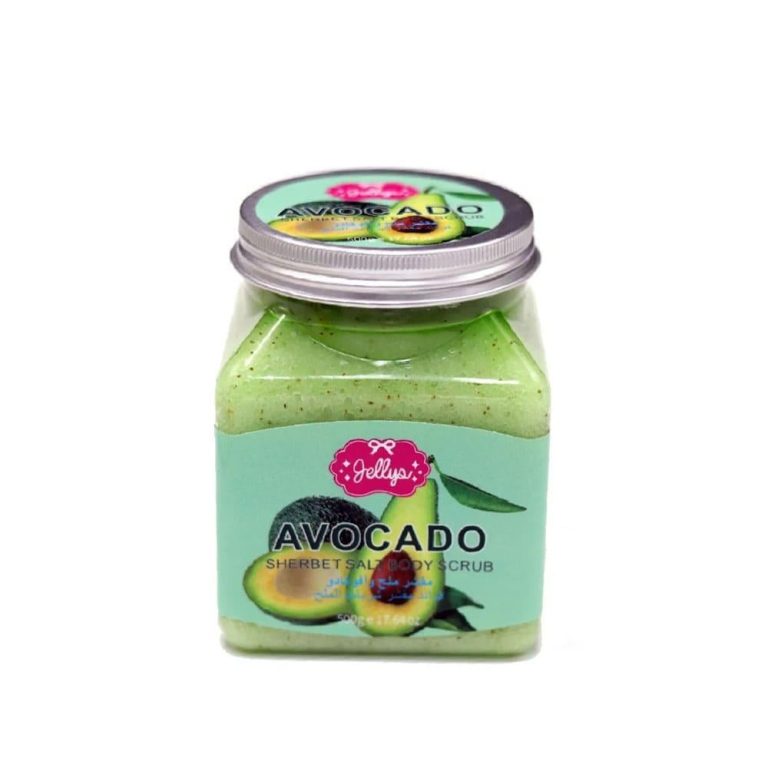 جليز مقشر للجسم بالملح والأفوكادو