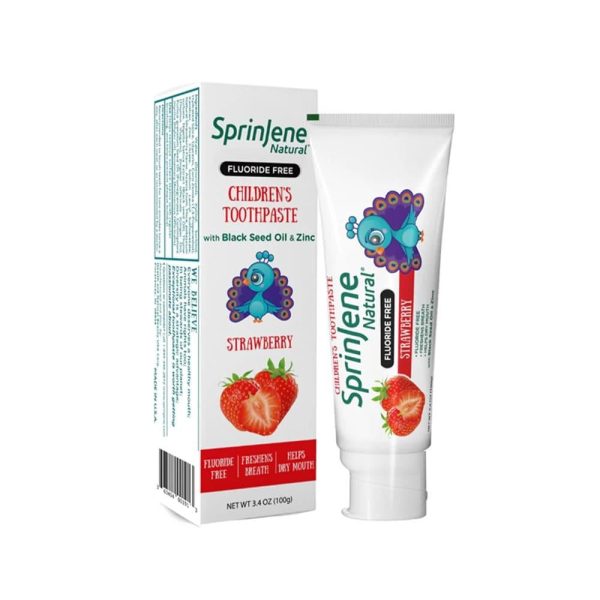 معجون أسنان طبيعي خالٍ من الفلورايد