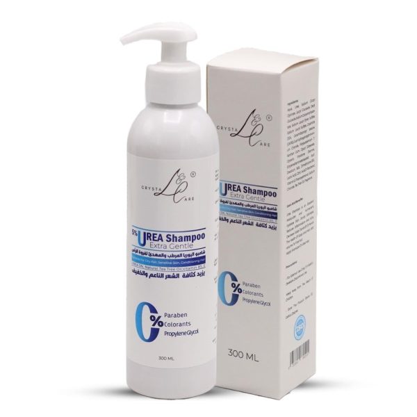 كريستال اند كير  شامبو اليوريا المرطب والمهدئ لفروة الرأس -300 مل