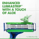 ⁦جيليت بلو 3 ماكينة الحلاقة للبشرة الحساسة 3 شفرات⁩ - الصورة ⁦4⁩