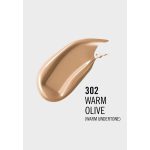 ⁦ريميل لندن كريم اساس لاستنك فنش رقم 302 وارم اوليف - 30 مل⁩ - الصورة ⁦2⁩