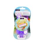 ⁦لينا روز مكينة حلاقة رفيا بلس بالصبار - 3 قطع⁩ - الصورة ⁦2⁩