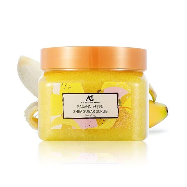 اميتس جاردن مقشر الشيا والسكر بخلاصة الموز - 510 جم