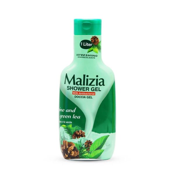 سائل استحمام بالصنوبر والشاي الأخضر