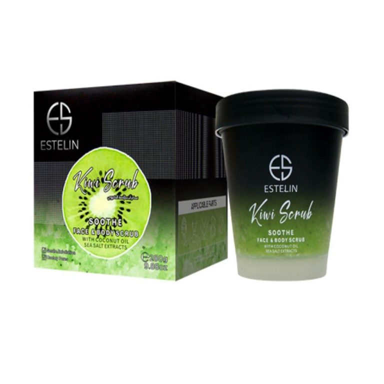 استلين مقشر ومبيض بالكيوي للوجه والجسم 280 جم