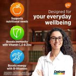 ⁦سنترم مع اللوتين مكمل غذائي متعدد الفيتامينات - 30 قرص⁩ - الصورة ⁦4⁩