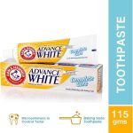 ⁦ارم اند هامر ادفانس وايت معجون أسنان عناية كاملة بنكهة النعناع - 115 جم⁩ - الصورة ⁦3⁩