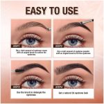 ⁦او تو او جل حواجب مع فرشاة مقاوم للماء رقم 01 لون القهوة 5 جم⁩ - الصورة ⁦5⁩