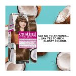 ⁦لوريال باريس كاستينج كريم جلوس صبغة شعر - أشقر غامق 600⁩ - الصورة ⁦2⁩