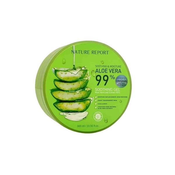 جل مهدئ ومرطب بالصبار