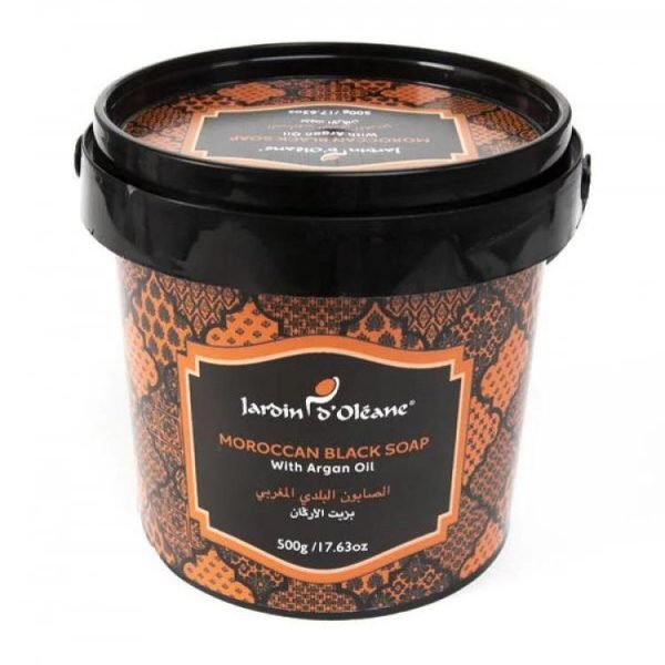 جاردن دي اوليان الصابون البلدي المغربي بزيت الأرغان - 500 جم