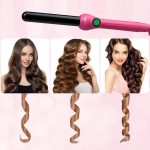 ⁦جوسي ايبر مكواه فير للشعر برو سيريس 19ملم لون وردي⁩ - الصورة ⁦3⁩