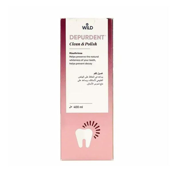 دكتور ويلد ديبوردنت غسول فم كلين & بوليش - 400 مل