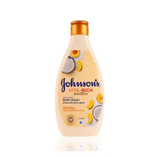 سائل استحمام بخلاصة اللبن والخوخ