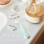 ⁦جيليت فينوس شفرات حلاقة نسائية ديلوكس سموث سنستيف - ملحقين⁩ - الصورة ⁦6⁩