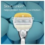 ⁦جيليت فينوس 5 كومفورت جلايد كوكنت ماكينة حلاقة للنساء - 1شفرة⁩ - الصورة ⁦6⁩