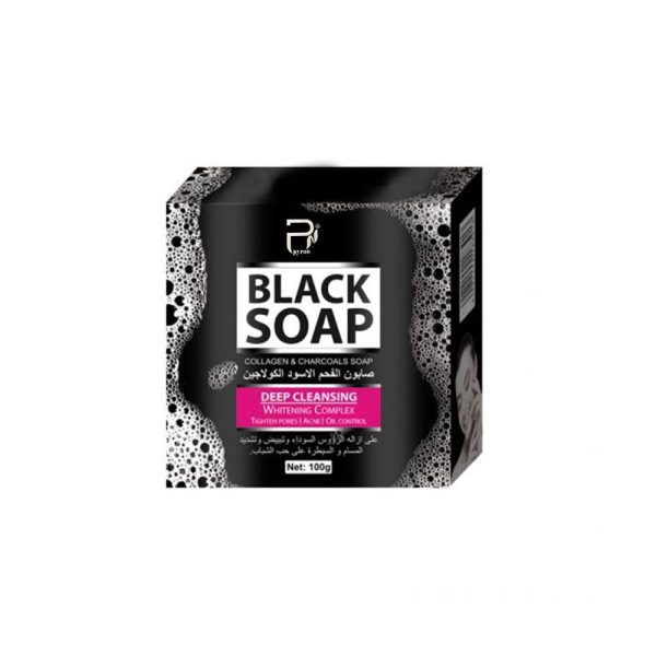 صابون فحم أسود وكولاجين