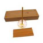 ⁦بخور بوسيدين A63 بخور كمبودي مع مبخرة كريستال - 12 عود⁩ - الصورة ⁦2⁩