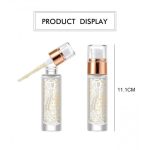 ⁦او تو او برايمر لترطيب الوجه مع رقائق الذهب شفاف - 20 مل⁩ - الصورة ⁦3⁩