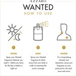 ⁦عطر ازارو وانتد مجموعة للرجال 100 مل + بخاخ مزيل للعرق 150 مل⁩ - الصورة ⁦2⁩