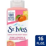 ⁦سانت ايفز غسول مقشر للجسم بالليمون الوردي والبرتقال - 473 مل⁩ - الصورة ⁦2⁩