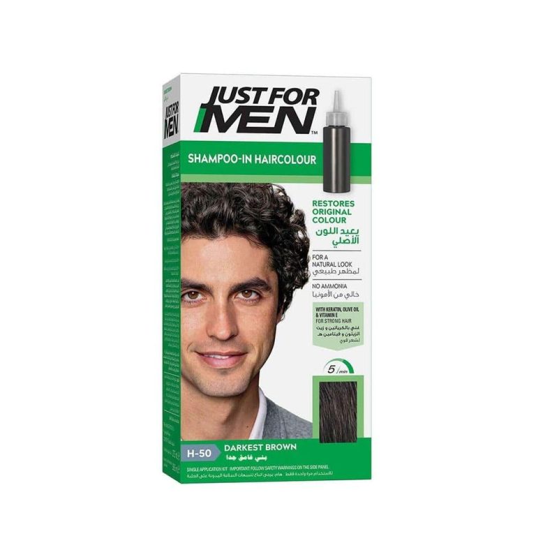 جست فور من شامبو صبغة شعر بني غامق جدا H-50