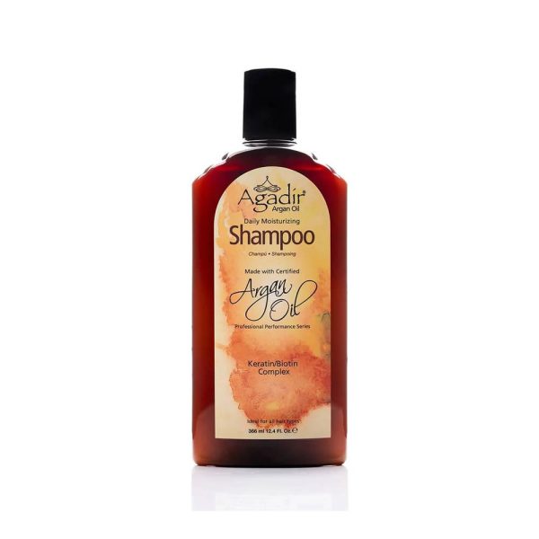 اغادير شامبو بزيت الأرغان لجميع أنواع الشعر - 366 مل
