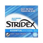 ⁦ستريدكس مسحات قطنية ناعمة مع الفيتامينات لعلاج حب الشباب - 55 قطعة⁩ - الصورة ⁦2⁩