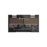 بودرة حواجب بني داكن