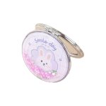 ⁦ميني جود مرآة تجميل دائرية مع غطاء سائل رملي⁩ - الصورة ⁦4⁩