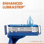 ⁦جيليت بلو 3 كومفورت شفرات حلاقة للرجال 3 شفرات - 3 قطع⁩ - الصورة ⁦3⁩