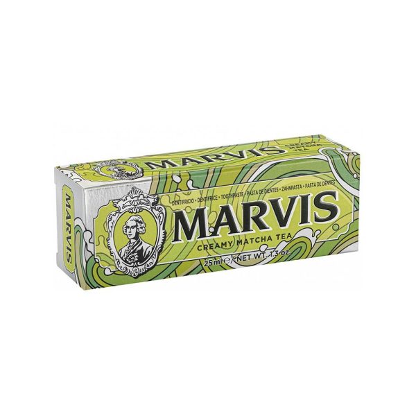 مارفيس معجون أسنان بشاي ماتشا حجم مناسب للسفر - 25 مل