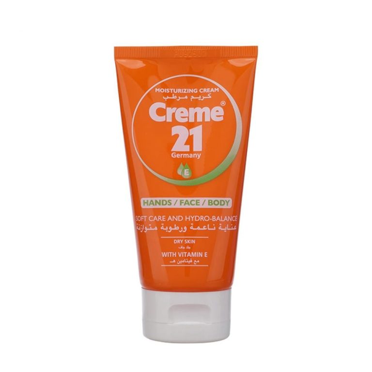 كريم 21 كريم مرطب للجلد الجاف فيتامين هـ 75 مل