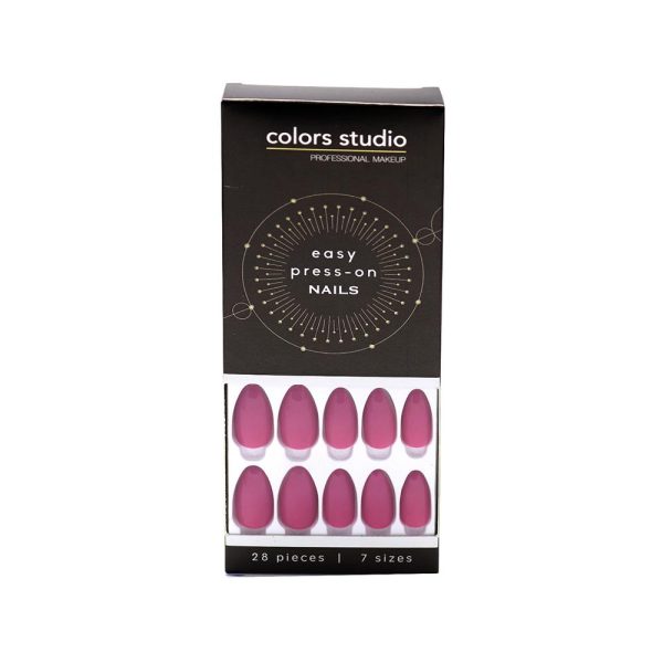 كولورز ستوديو اظافر صناعية لاصقة 28 قطعة 7 مقاسات NO. CS-NT20
