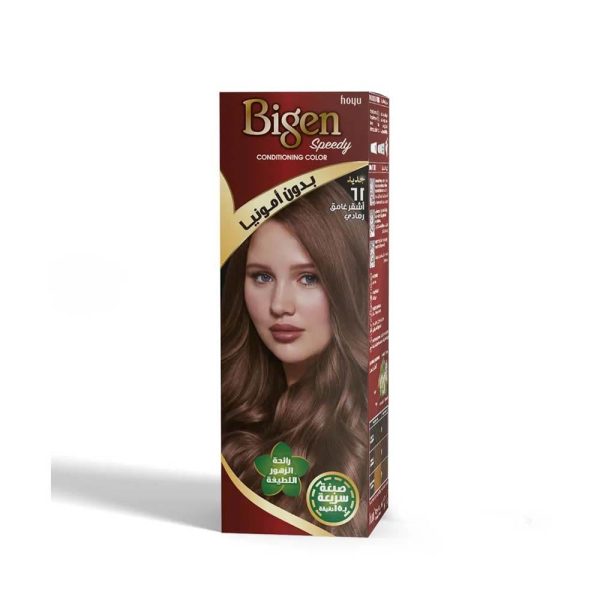 صبغة شعر بيجن أشقر غامق رمادي 61