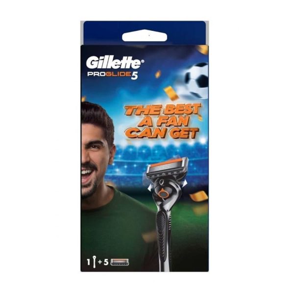 جيليت بروجلايد 5 ماكينة حلاقة للرجال 5 شفرات