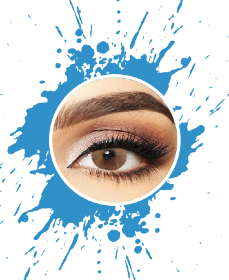 عدسات ملونة بندق كلاسيكي