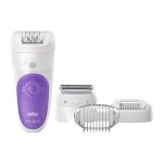 ⁦براون آلة إزالة الشعر جافة أو مع الماء مع 4 ملحقات موديل 5-541⁩ - الصورة ⁦5⁩