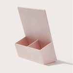 ⁦ميني جود مرآة طاولة مربعة مع صندوق تخزين⁩ - الصورة ⁦2⁩