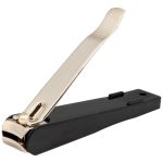 ⁦تيتانيا قصافة أظافر مطلية بالذهب مع جراب - 9 سم⁩ - الصورة ⁦4⁩