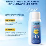 ⁦ديسار بخاخ واقي شمس بعامل حماية SPF 50 مع حمض الهيالورونيك وترطيب الحلزون - 160 مل⁩ - الصورة ⁦2⁩