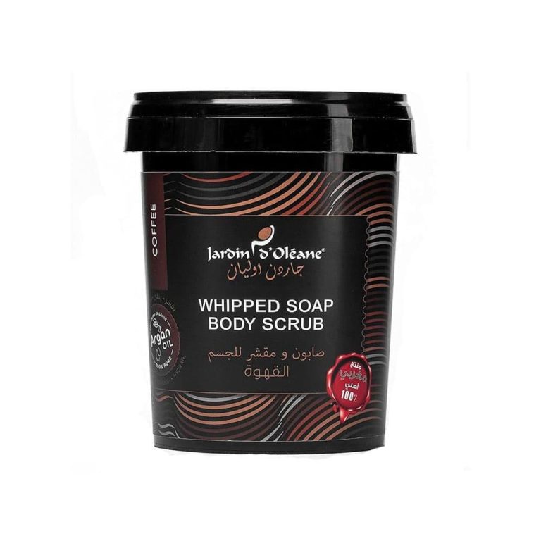 صابون ومقشر للجسم بالقهوة