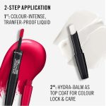 ⁦ريميل لندن احمر شفاه سائل لاستينج بروفوكاليبس رقم 730 ميك أ موف⁩ - الصورة ⁦4⁩