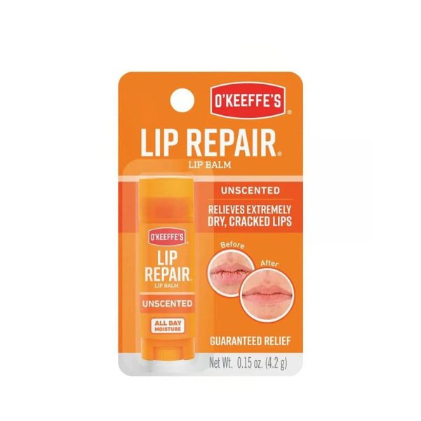 اوكيفيس مرطب شفاه غير معطر للشفاه الجافة والمتشققة - 4.2 جم