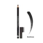 ⁦ريميل لندن قلم تحديد الحواجب 004 أسود بني - 1.4 جم⁩ - الصورة ⁦3⁩