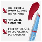 ⁦ريميل لندن مرطب الشفاه كايند آند فري 005 تيربو ريد - 1.7 جم⁩ - الصورة ⁦5⁩