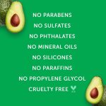 ⁦كانتو كريم مرطب لاصلاح الشعر بالأفوكادو - 340 جم⁩ - الصورة ⁦3⁩